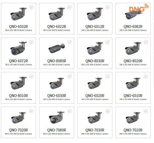 camera Wisenet QNO tại DNG