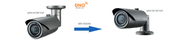 Wisenet QNO-6070R/VAP đã ngừng sản xuất nên chọn thành QNO-6072R/VAP