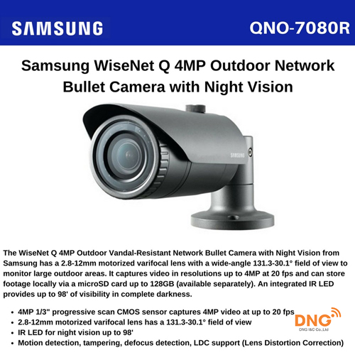 Camera IP Samsung QNO-7080R/VAP