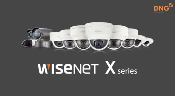 Wisenet X có rất nhiều sản phẩm cho giải pháp camera đếm người