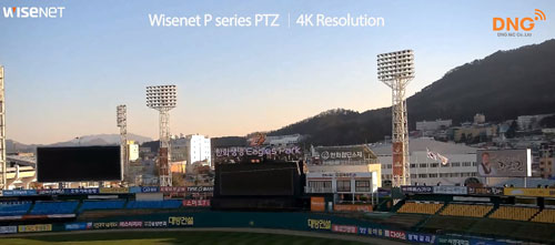 Camera PTZ Wisenet PNP-9200RH thích hợp vị trí quan sát rộng