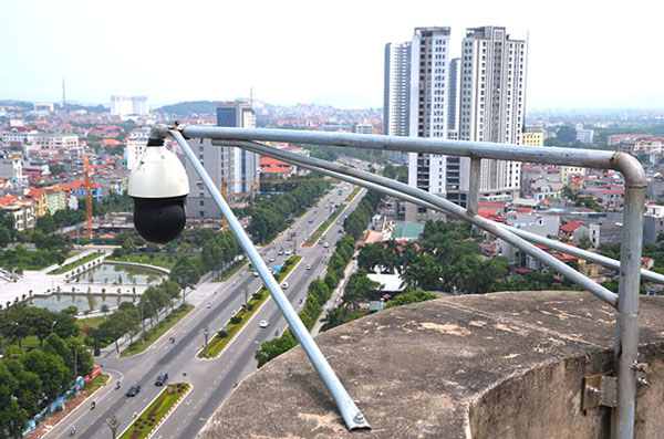 Lắp đặt camera giám sát quan trọng trong việc phát triển đô thị