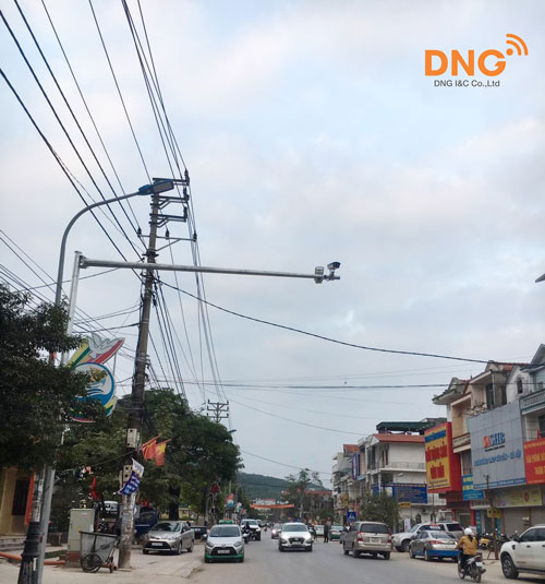 Một công trình sử dụng hộp bảo vệ camera ngoài trời DNG