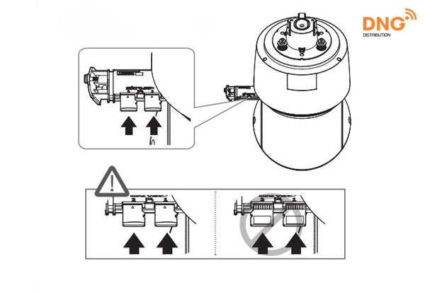 Hướng dẫn lắp đặt camera ptz mới bước lắp thẻ nhớ