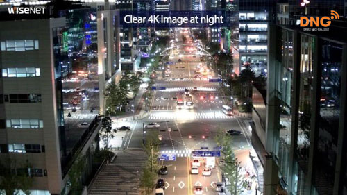 Một camera ngoài trời hoạt động tốt ban đêm