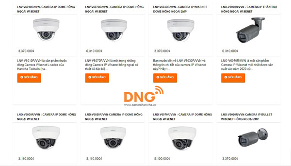 Mã VVN sau mã sản phẩm LND-6010R và LNO-6010R