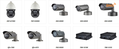 Một số sản phẩm camera Wisenet thích hợp cho giao thông trung tâm