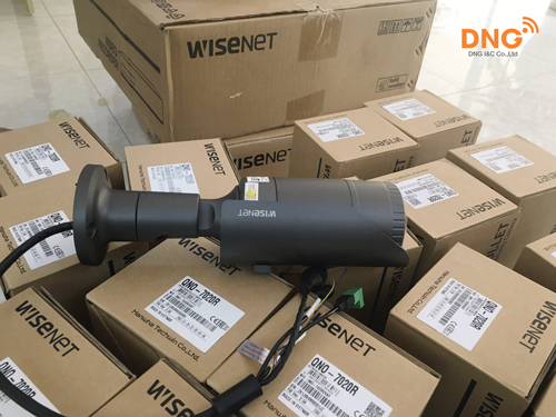 Một sản phẩm camera Wisenet được phân phổi bởi DNG