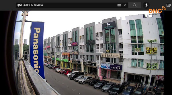 Review hình ảnh thực tế của một camera ngoài trời dòng Q series