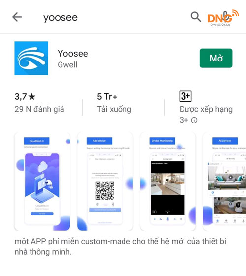 Phần mềm quản lý camera yoosee