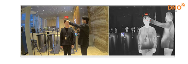 TNM-3620TDY mang lại khả năng phá hiện nhiệt độ thân nhiệt chính xác cao