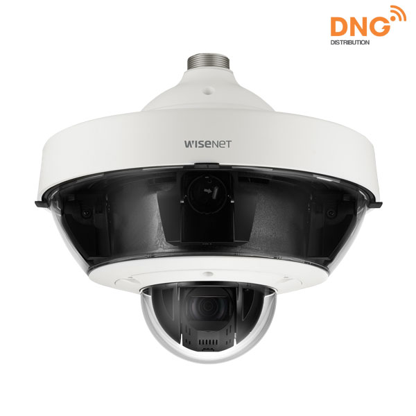 Camera ngoài trời đa hướng Wisenet PNM-9322VQP