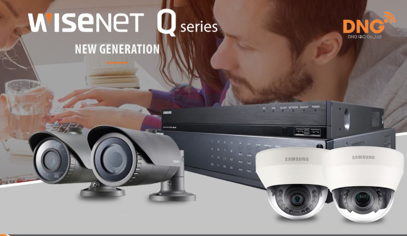 Camera Wisenet Q series là lựa chọn cho nhiều dự án tầm trung