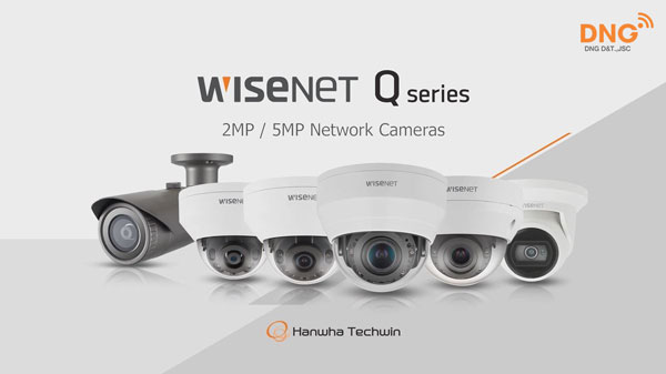 Wisenet Q 2MP là cách gọi cho dòng sản phẩm camera Q series 2 Megapixel