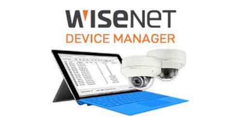 Phần mềm WISENET DEVICE MANAGER