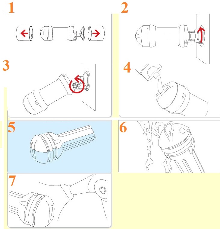 Hướng dẫn sử dụng âm đạo giả Spider Man