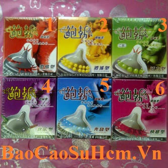 Bao cao su Runbo gai gân bi
