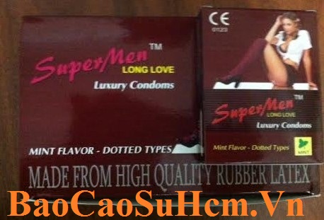 Bao cao su Super men