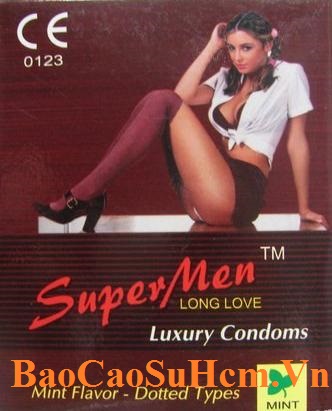 Bao cao su Super men kéo dài thời gian quan hệ