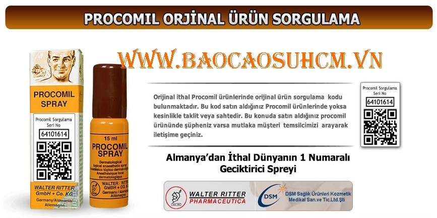 Chai xịt procomil spray Chai xịt procomil spray