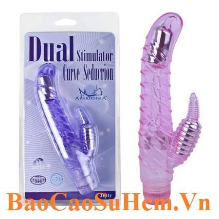 Dương vật giả Dual lượn sóng