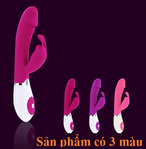 Dương vật giả Pretty love Gene có 3 màu
