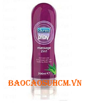 Gel bôi trơn Durex Play Massage 2 In 1