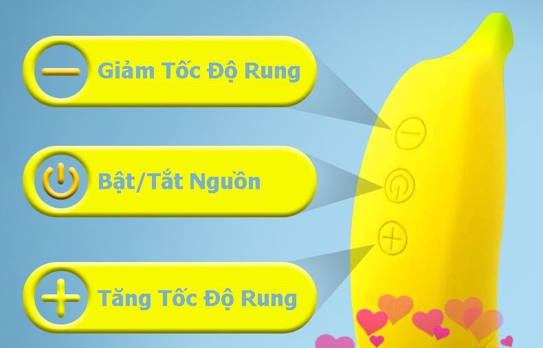 Hướng Dẫn Sử Dụng Dương Vật Giả Hình Trái Chuối 7 Chế Độ Rung