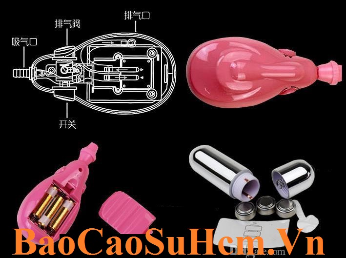 Hình ảnh pin máy massage âm đạo Clitoral sử dụng