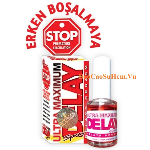 Stop ultra maximum chai xịt kéo dài thời gian quan hệ