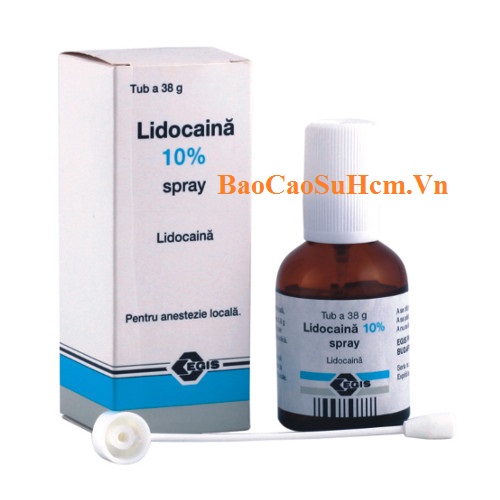 Thuốc xịt trị xuất tinh sớm lidocain 10%