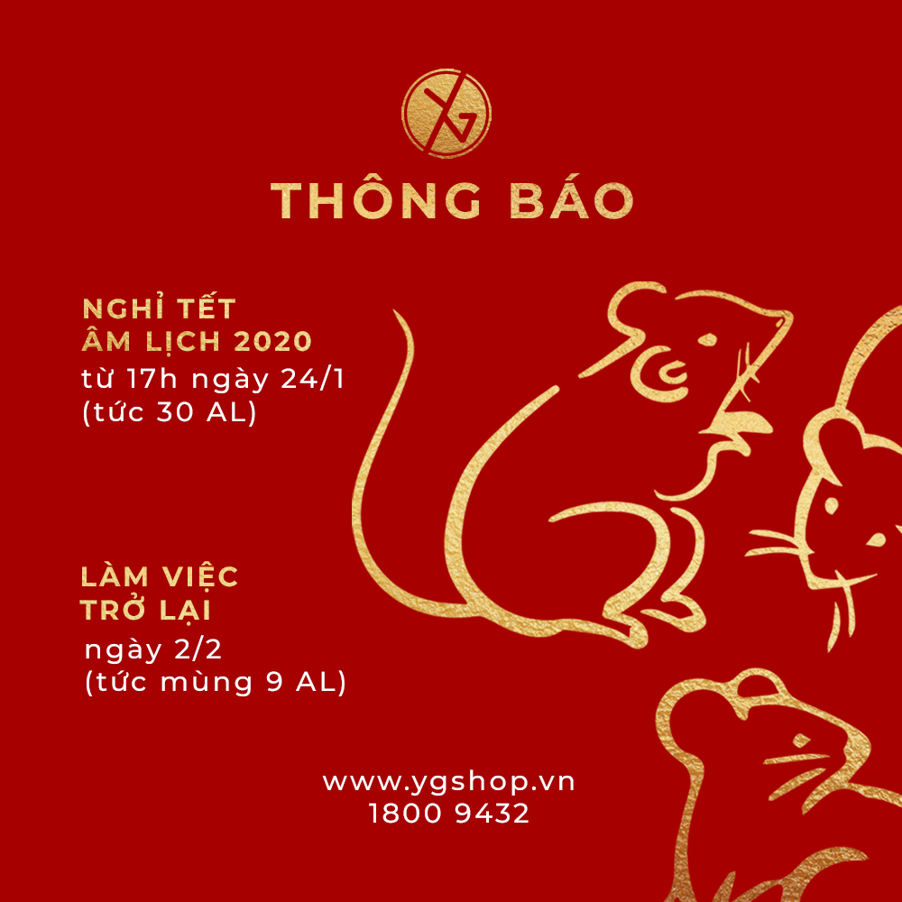 THÔNG BÁO LỊCH NGHỈ TẾT NGUYÊN ĐÁN 2020 THÔNG BÁO LỊCH NGHỈ TẾT NGUYÊN ĐÁN 2020