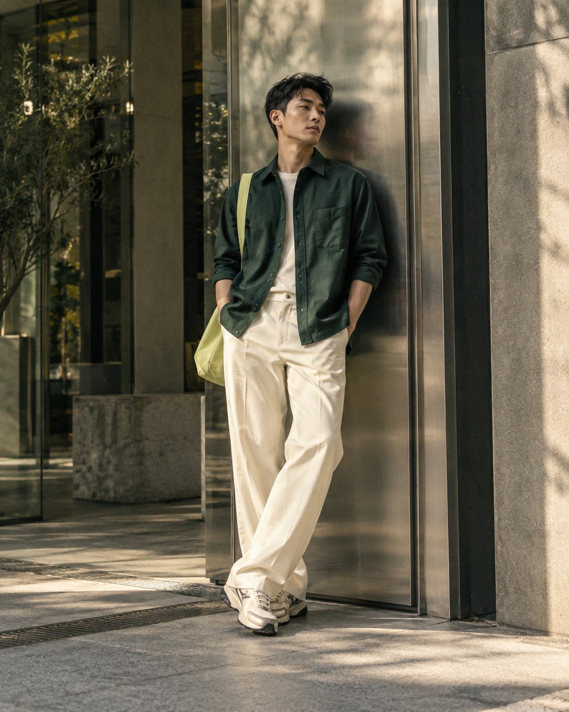Cảm hứng phối đồ từ Young Green