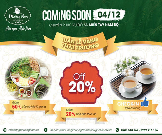 Có thể áp dụng nhiều mẫu menu, thực đơn cho nhà hàng của bạn theo từng giai đoạn.