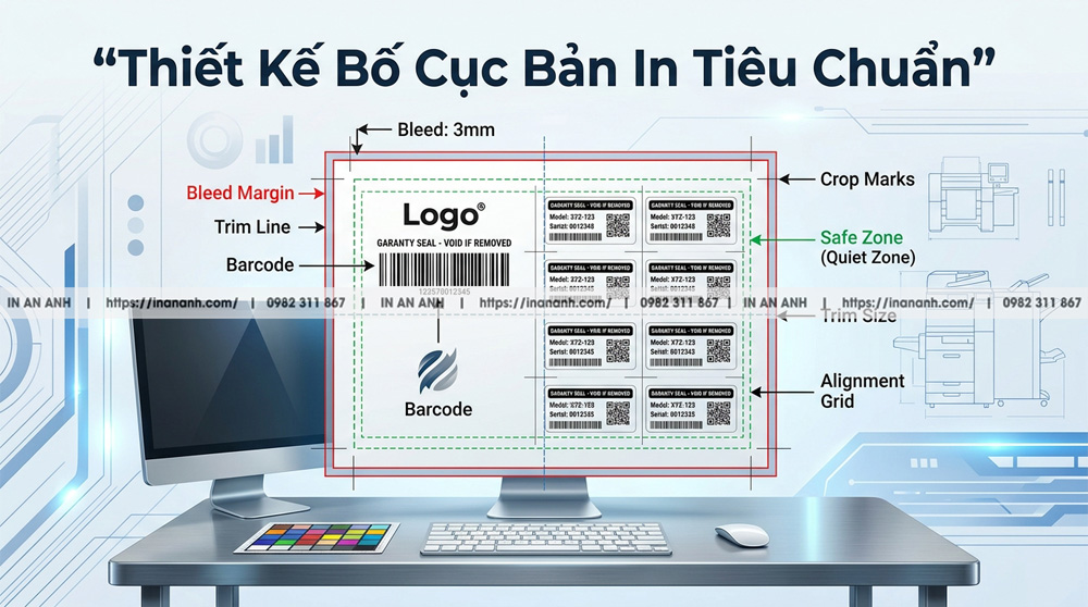 Bản Chất Kỹ Thuật Của Việc Thiết Kế Bố Cục Bản In Tiêu Chuẩn