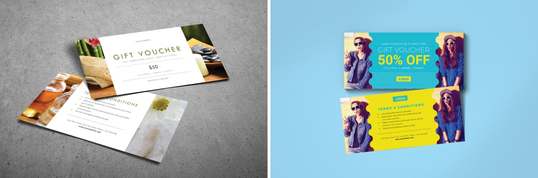 Các dịch vụ thiết kế voucher tại In An Anh