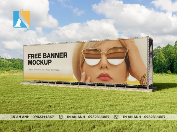 Kích thước băng rôn ngang thường lớn giúp thu hút sự chú ý từ xa