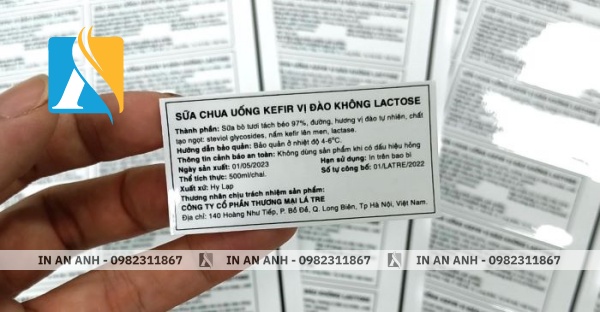 Mẫu tem nhãn dán phụ