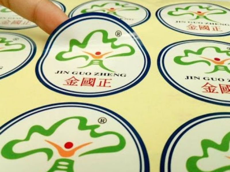 Bế Demi là một kỹ thuật gia công khi in tem nhãn