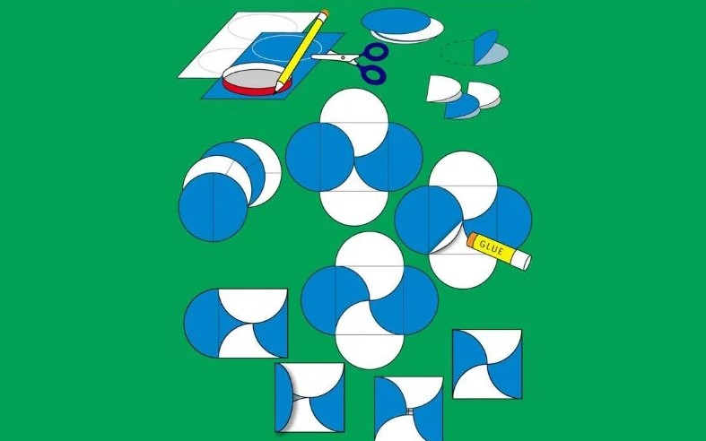 Làm phong bì thư hình tròn