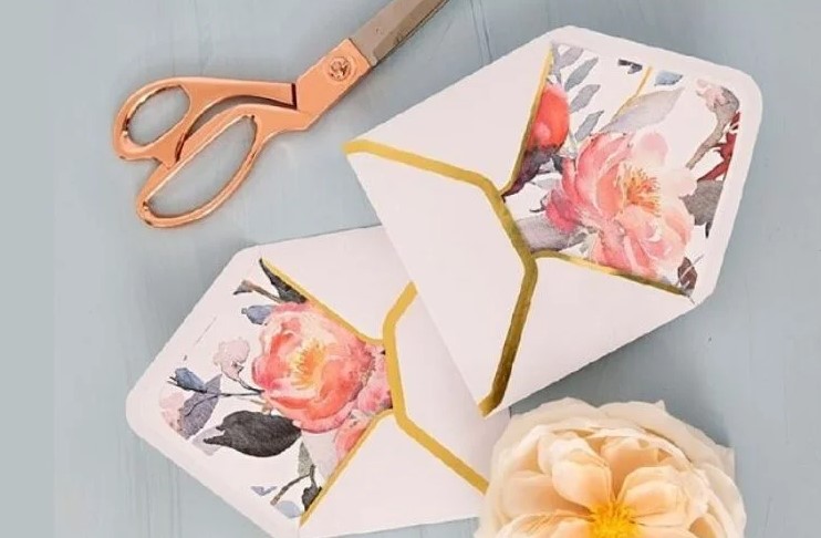 Làm phong bì thư dán