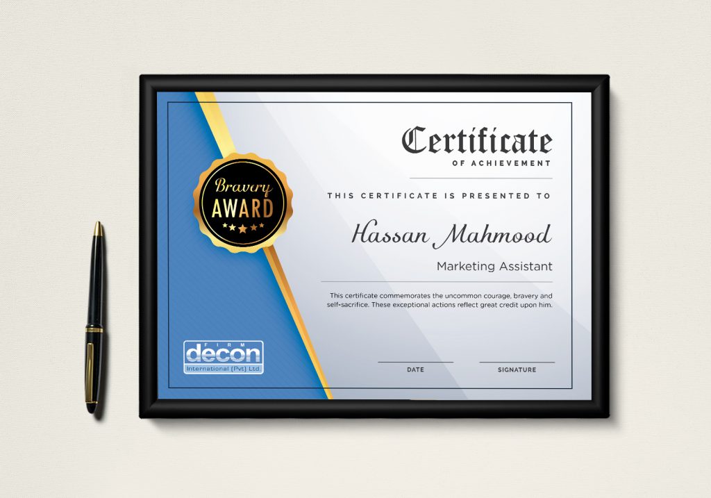 In chứng chỉ chứng nhận cho trung tâm đào tạo