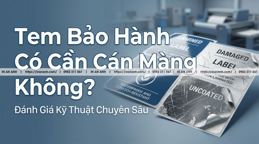 Đánh Giá Kỹ Thuật Chuyên Sâu Tem Bảo Hành Có Cần Cán Màng Không
