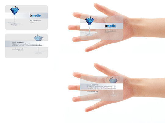 danh thiếp công ty truyền thông