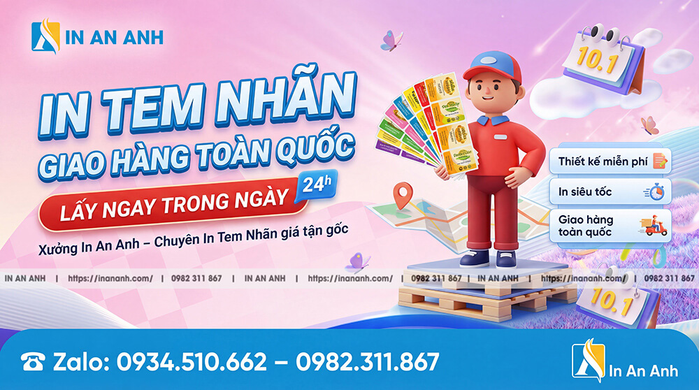 dịch vụ in tem nhãn