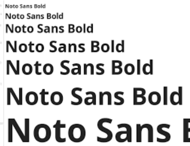 Link Download FREE Trọn Bộ Font Noto Sans Mới Nhất 2024