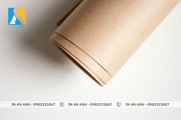 Giấy Kraft được ưa chuộng trong ngành in ấn và hộp giấy