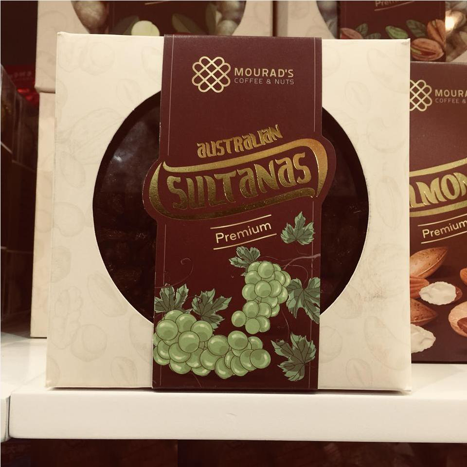 Hình ảnh mẫu hộp đựng nho khô gây ấn tượng mạnh đế khách hàng