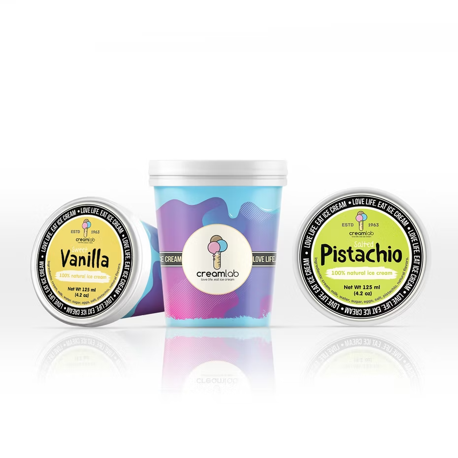 Hình thức và chức năng của bao bì kem