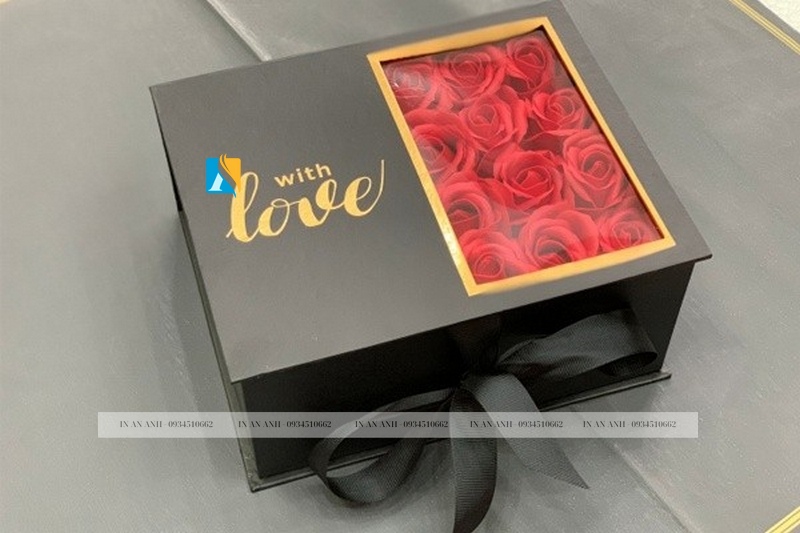 Hộp giấy đựng hoa bằng carton lạnh cao cấp